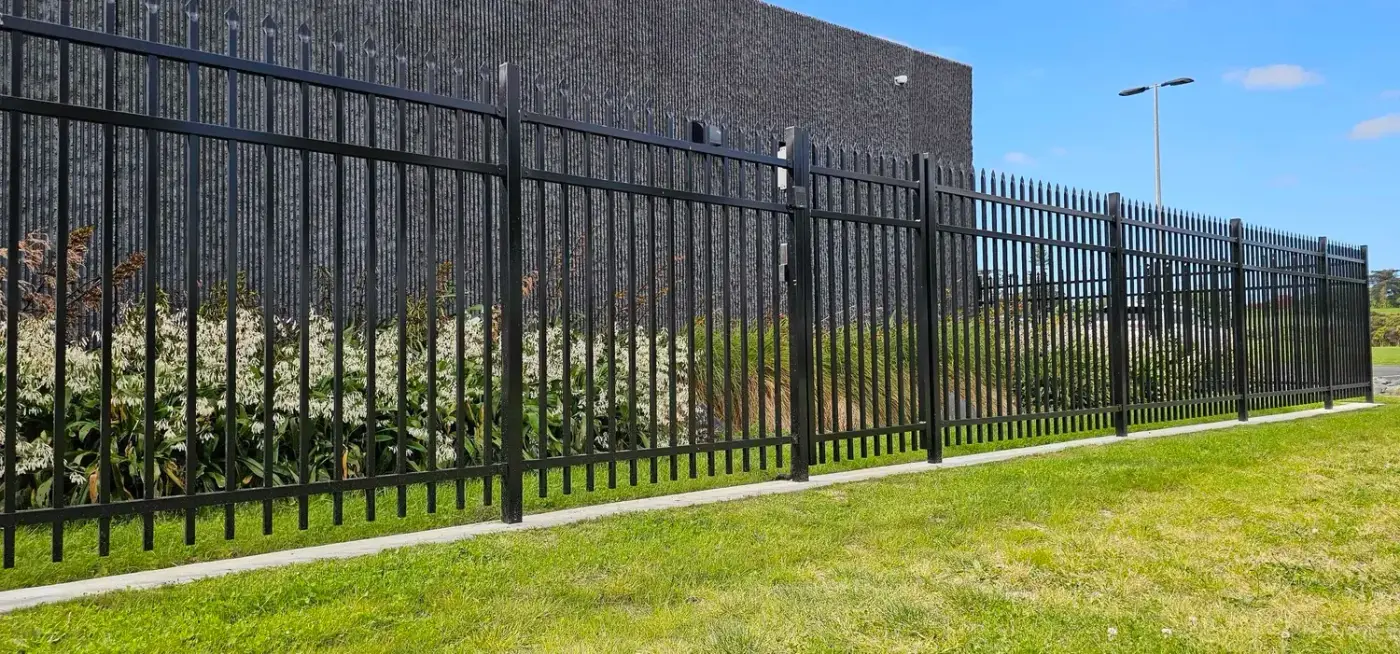 Commercial ornamental iron fencing in Kirkland, WA